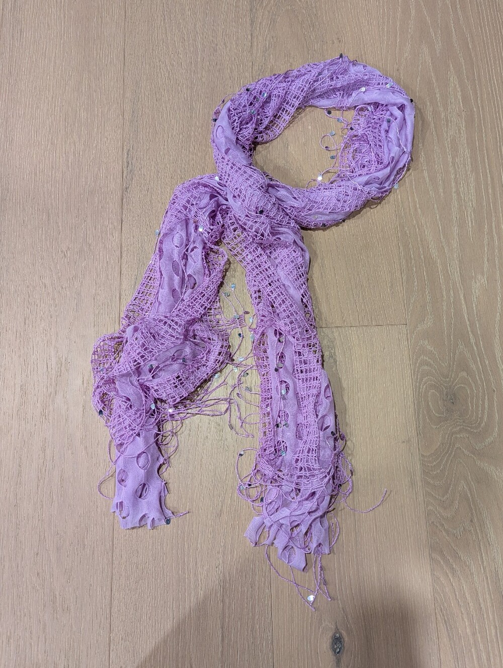 Y2K Lavender Women's Scarf - Picture 1 of 5